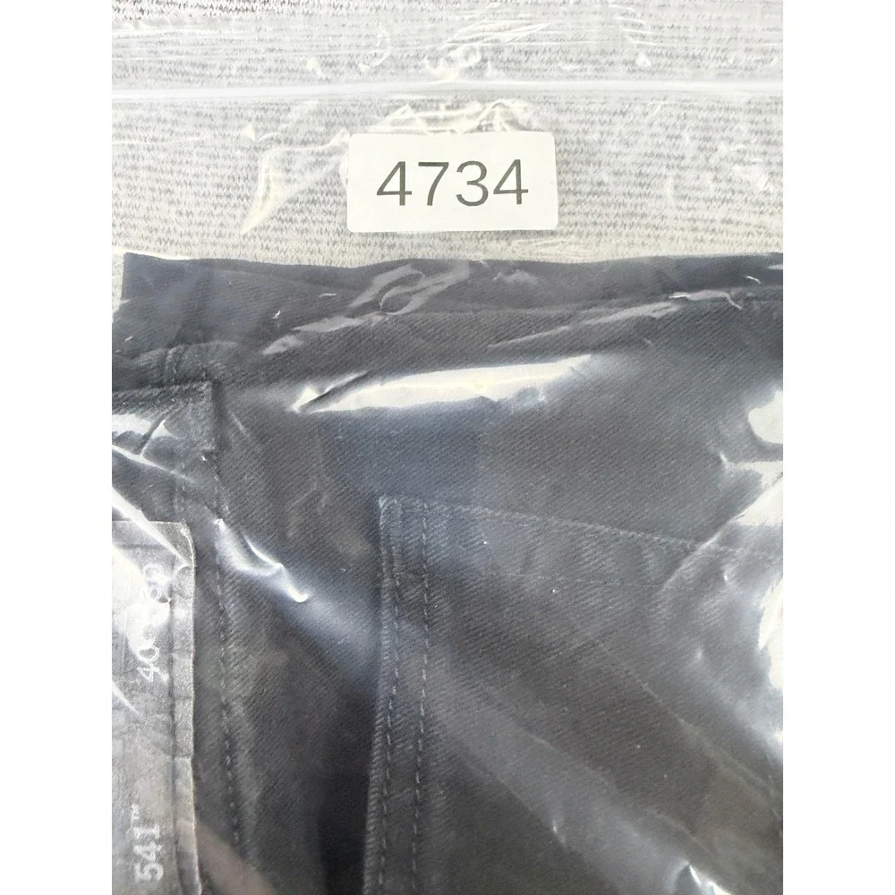 Levis 541 Athletic Taper Jeans Mens 40x30*29 Black Denim Pants